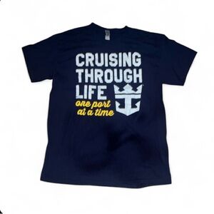 Royal Caribbean Cruise Short Sleeve Tee- Size Large